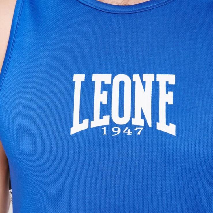 Maglietta da boxe Ambassador Leone blu