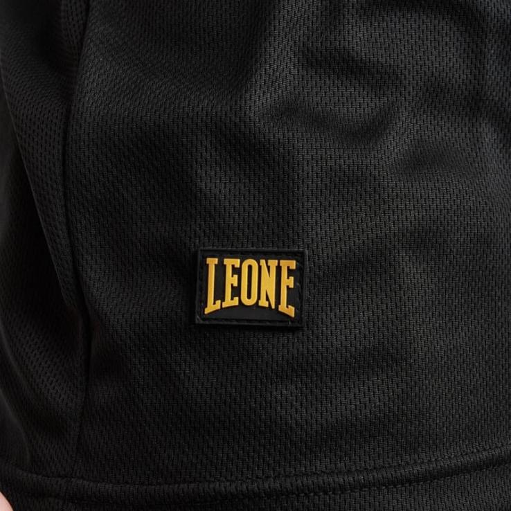 T-shirt da boxe Leone Flag nera
