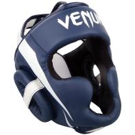 Casco da boxe Venum Elite blu navy / bianco