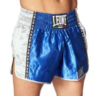 Pantaloni Muay Thai Leone Training blu