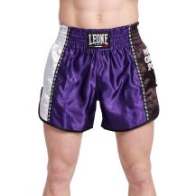 Pantaloni da allenamento Muay Thai Leone AB760 Viola