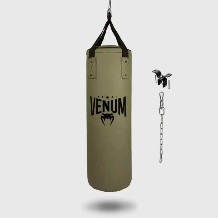 Sacco da boxe Venum Origins kaki / nero 90 cm 32 kg
