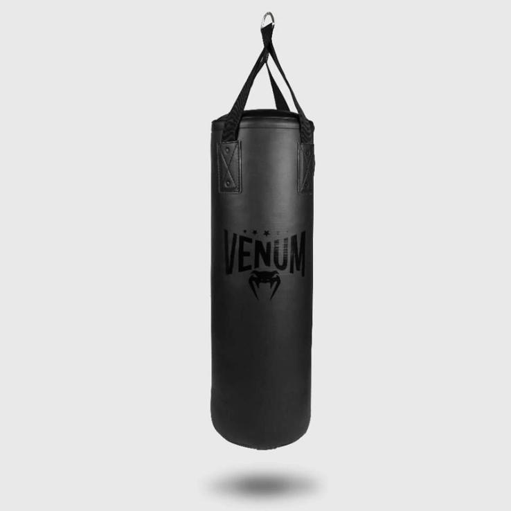 Sacco da boxe Venum Origins nero / nero - 90 cm 32 kg (senza gancio)